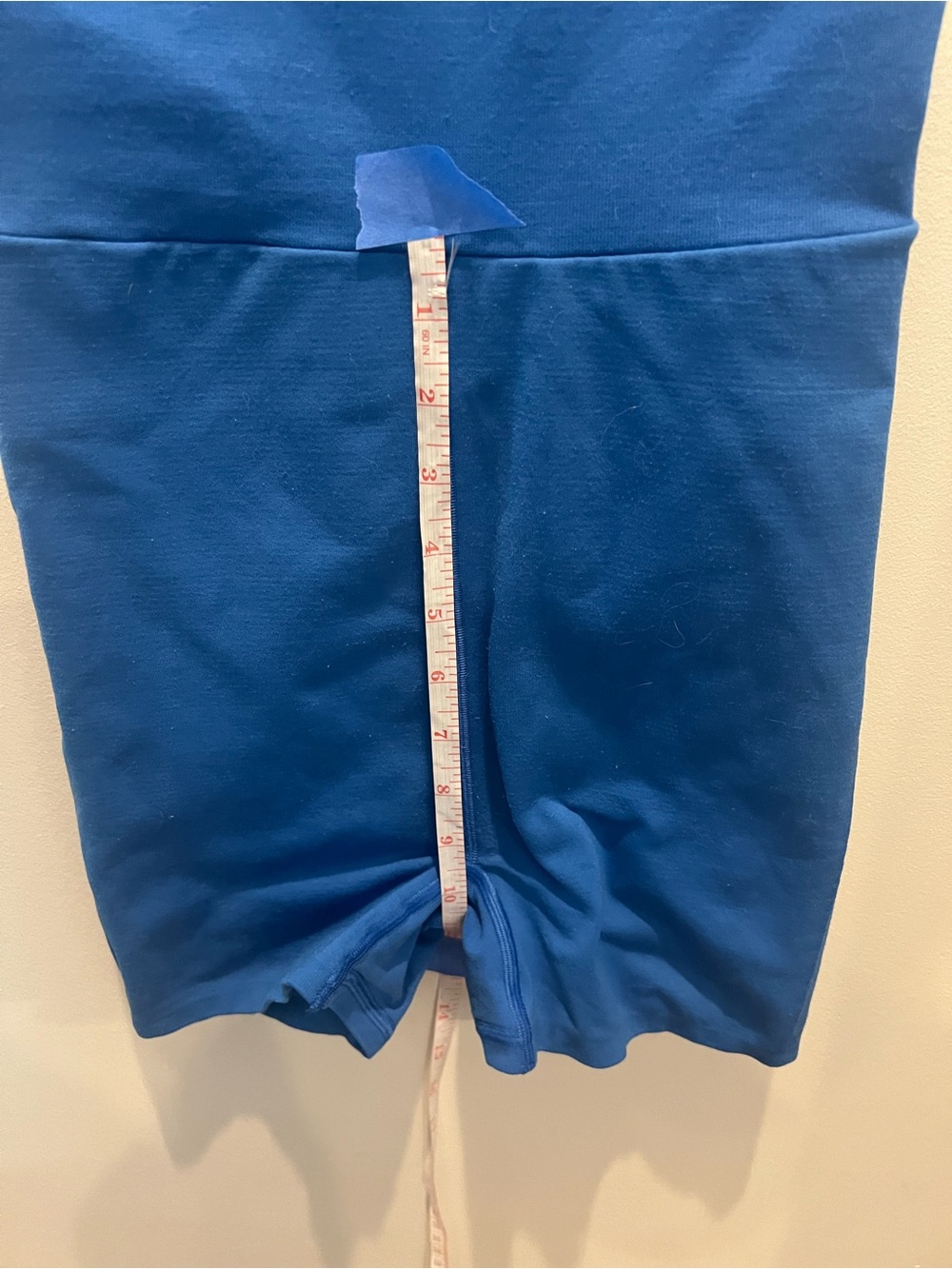 Fabletics Bright Blue Racerback Performance onesie - Picture 6 of 6